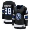 Andrei Vasilevskiy Tampa Bay Lightning Fashion7 Women's Breakaway Jersey - Black - Front View