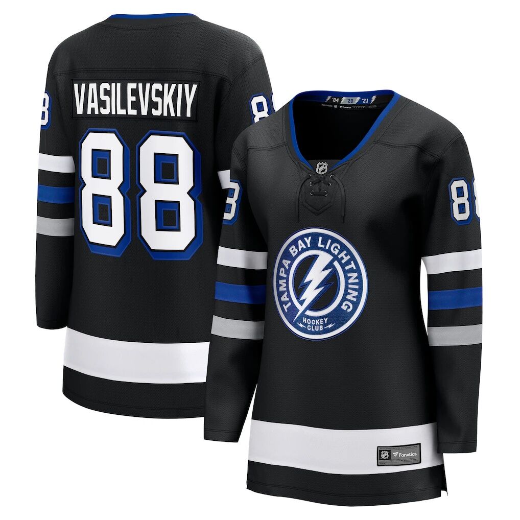 Andrei Vasilevskiy Tampa Bay Lightning Fashion7 Women's  Breakaway Jersey