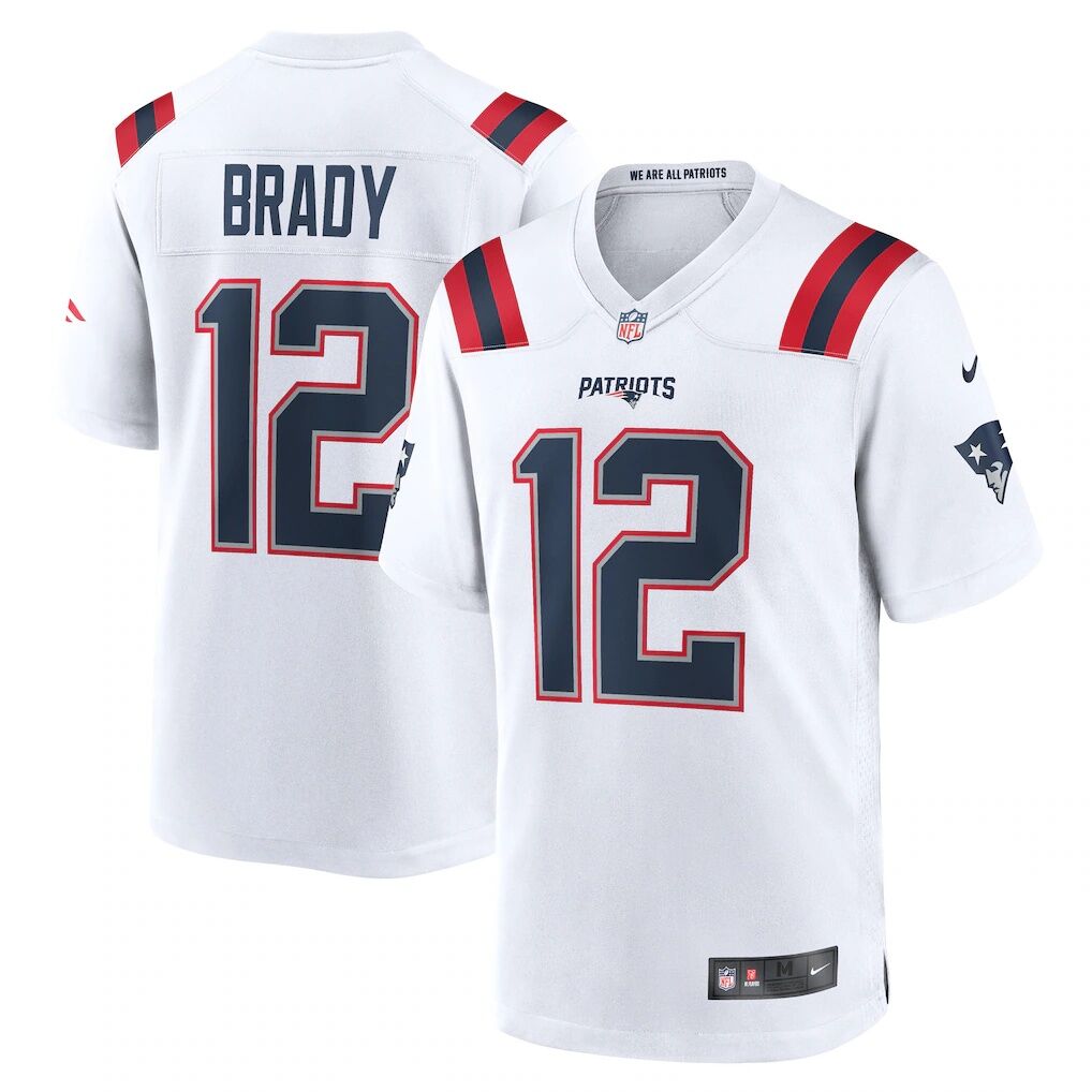 Tom Brady New England Patriots Nike Retired Game Jersey