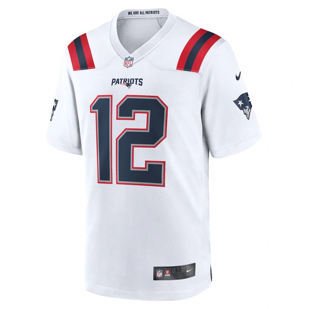 Tom Brady New England Patriots Nike Retired Game Jersey