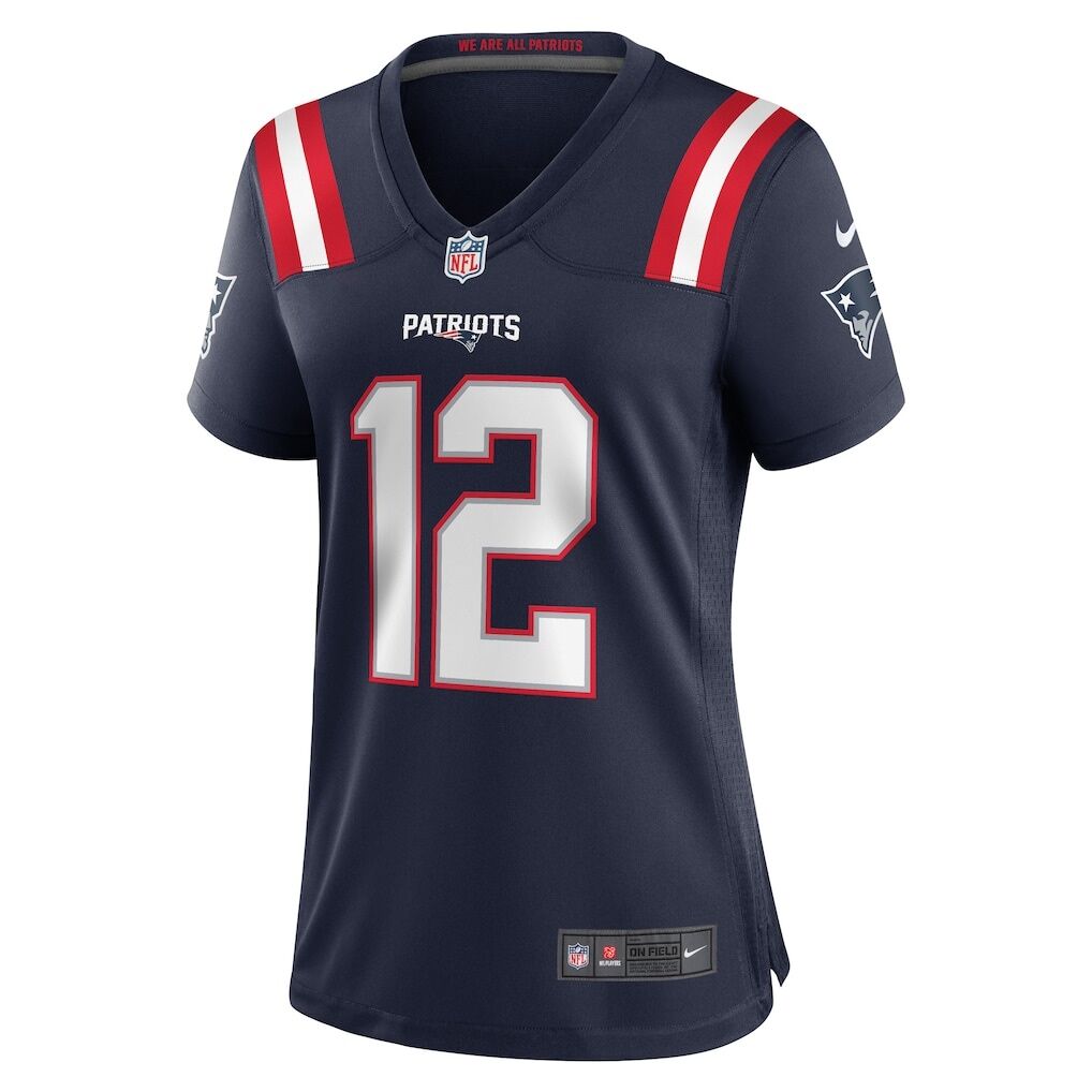 Tom Brady New England Patriots Nike Women's Retired Game Jersey