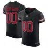 Arizona Cardinals Nike Vapor F.U.S.E. Elite Custom Jersey - Black - Front View