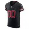Arizona Cardinals Nike Vapor F.U.S.E. Elite Custom Jersey - Black - Side View