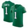 Jalen Hurts Philadelphia Eagles Nike Alternate Vapor F.U.S.E. Elite Jersey - - Front View