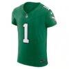 Jalen Hurts Philadelphia Eagles Nike Alternate Vapor F.U.S.E. Elite Jersey - - Side View
