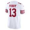 Brock Purdy San Francisco 49ers Nike Vapor F.U.S.E. Limited Jersey - White - Detail View