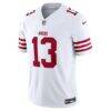Brock Purdy San Francisco 49ers Nike Vapor F.U.S.E. Limited Jersey - White - Side View