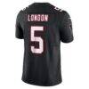 Drake London Atlanta Falcons Nike Vapor F.U.S.E. Limited Jersey - Black - Detail View