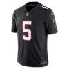 Drake London Atlanta Falcons Nike Vapor F.U.S.E. Limited Jersey - Black - Side View