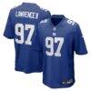 Dexter Lawrence II New York Giants Nike Team Game Player Jersey - - Front View