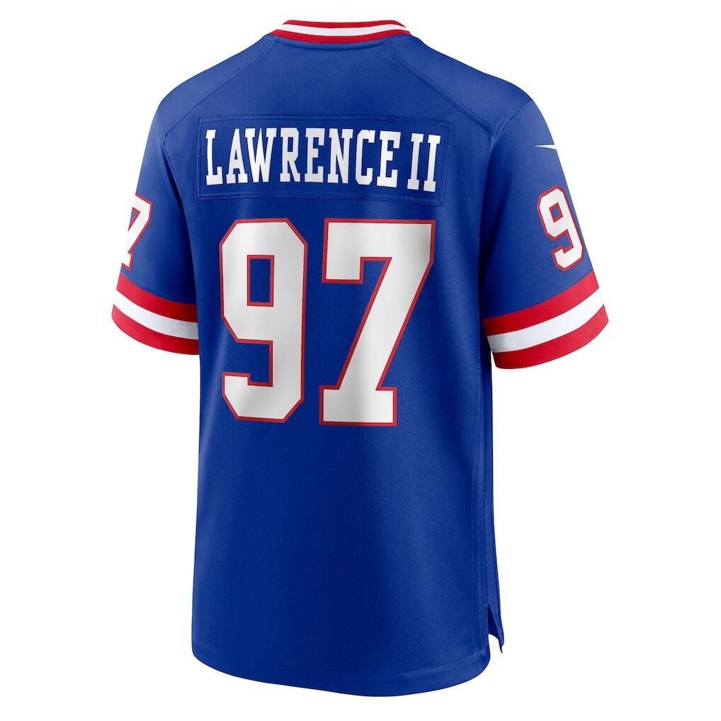 Dexter Lawrence New York Giants Nike Alternate Game Jersey - Royal