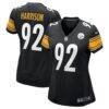 James Harrison Pittsburgh Steelers Nike Women's Retired Game Jersey - Black - Front View
