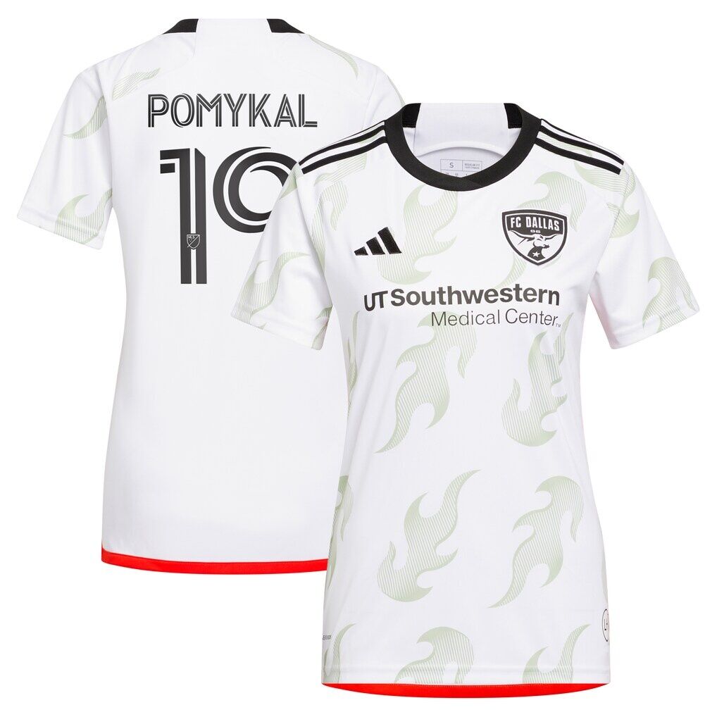 Paxton Pomykal FC Dallas adidas Women's 2023 Burn Baby Burn Replica Player Jersey