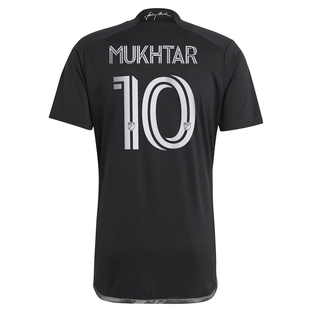 Hany Mukhtar Nashville SC adidas 2023 Man In Black Kit Replica Player Jersey