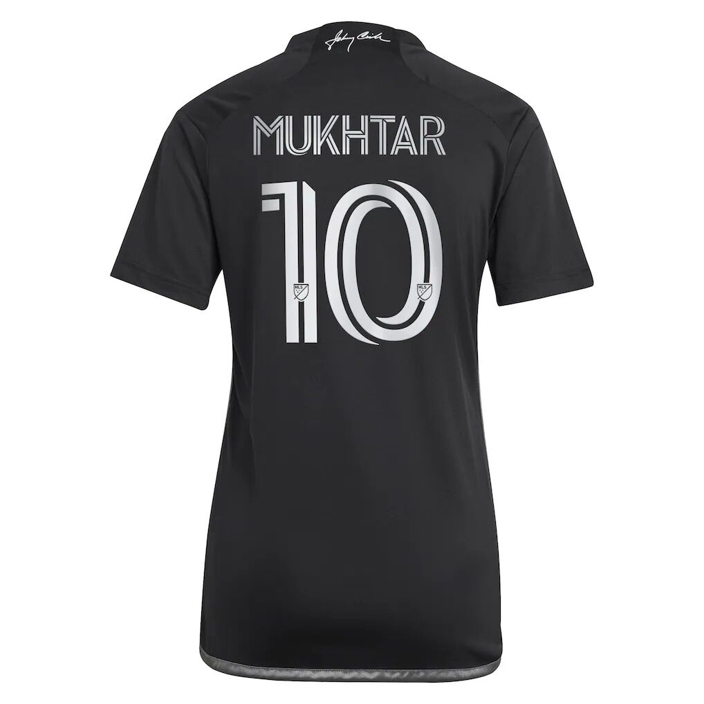 Hany Mukhtar Nashville SC adidas Women's 2023 Man In Black Kit Replica Player Jersey