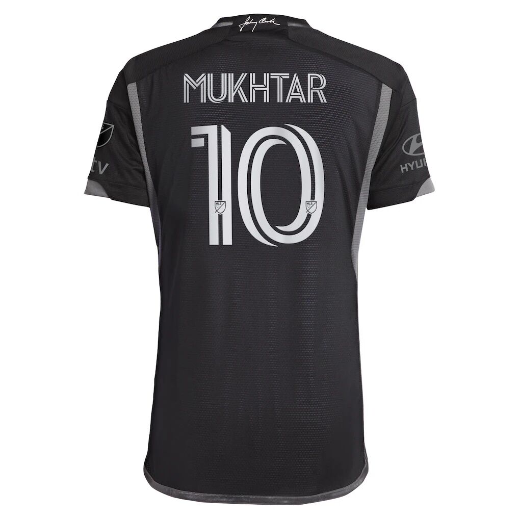 Hany Mukhtar Nashville SC adidas 2023 Man In Black Kit Authentic Player Jersey
