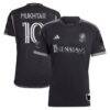 Hany Mukhtar Nashville SC adidas 2023 Man In Black Kit Authentic Player Jersey - Black - Front View