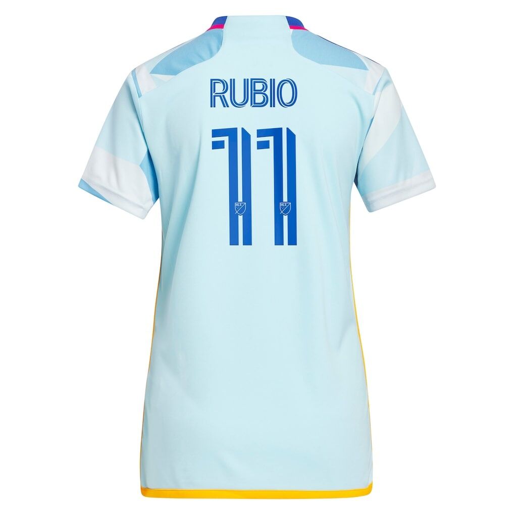 Diego Rubio Colorado Rapids adidas Women's 2023 New Day Kit Replica Jersey - Light Blue