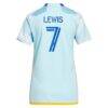 Jonathan Lewis Colorado Rapids adidas Women's 2023 New Day Kit Replica Jersey - - Detail View