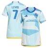 Jonathan Lewis Colorado Rapids adidas Women's 2023 New Day Kit Replica Jersey - - Front View