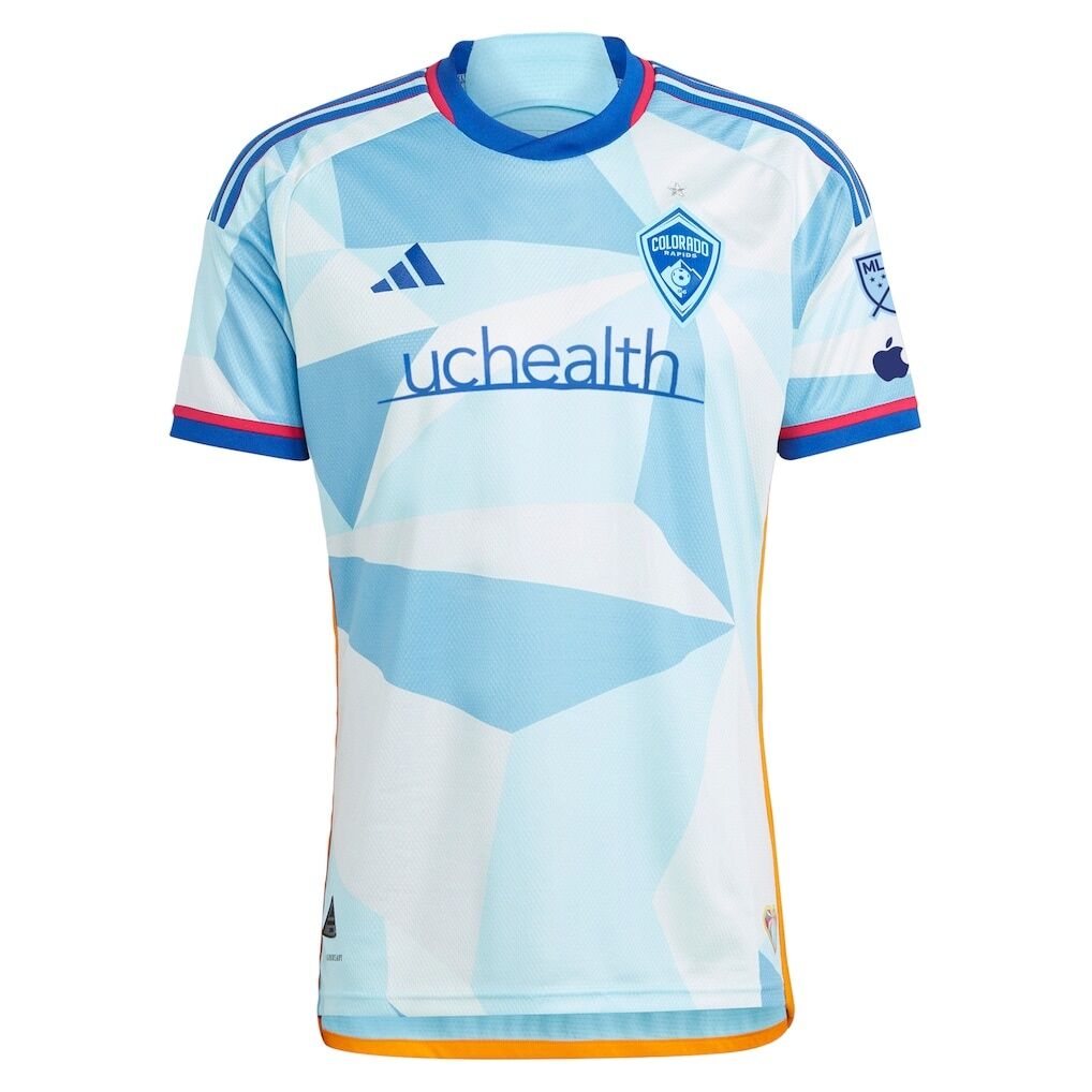 Cole Bassett Colorado Rapids adidas 2023 New Day Kit Authentic Jersey - Light Blue