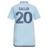 Daniel Salloi Sporting Kansas City adidas Women's 2023 Hoops 4.0 Replica Player Jersey - - Detail View