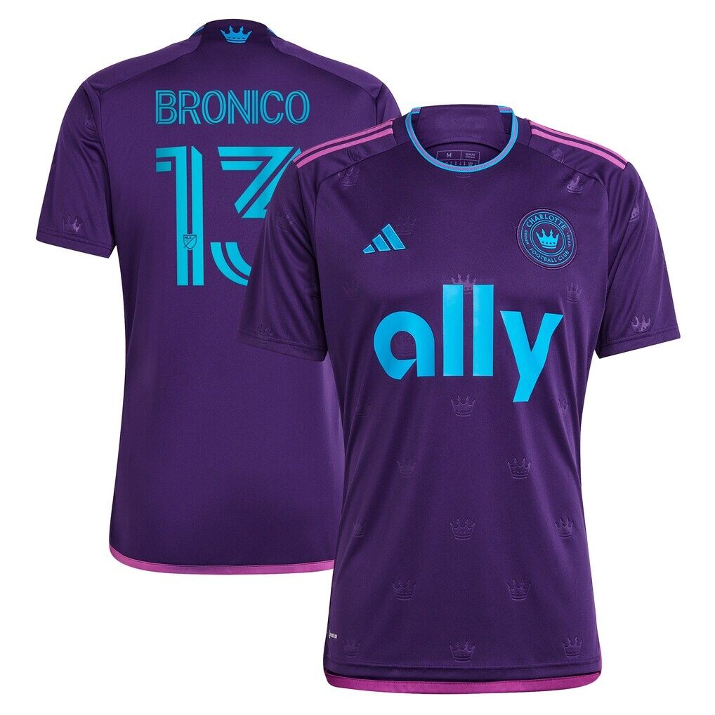 Brandt Bronico Charlotte FC adidas 2023 Crown Jewel Kit Replica Jersey