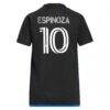 Cristian Espinoza San Jose Earthquakes adidas Women's 2023 Active Fault Jersey Replica Jersey - Blue - Detail View