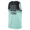 Breanna Stewart New York Liberty Nike Youth 2023 Rebel Edition Victory Player Jersey - Mint - Detail View