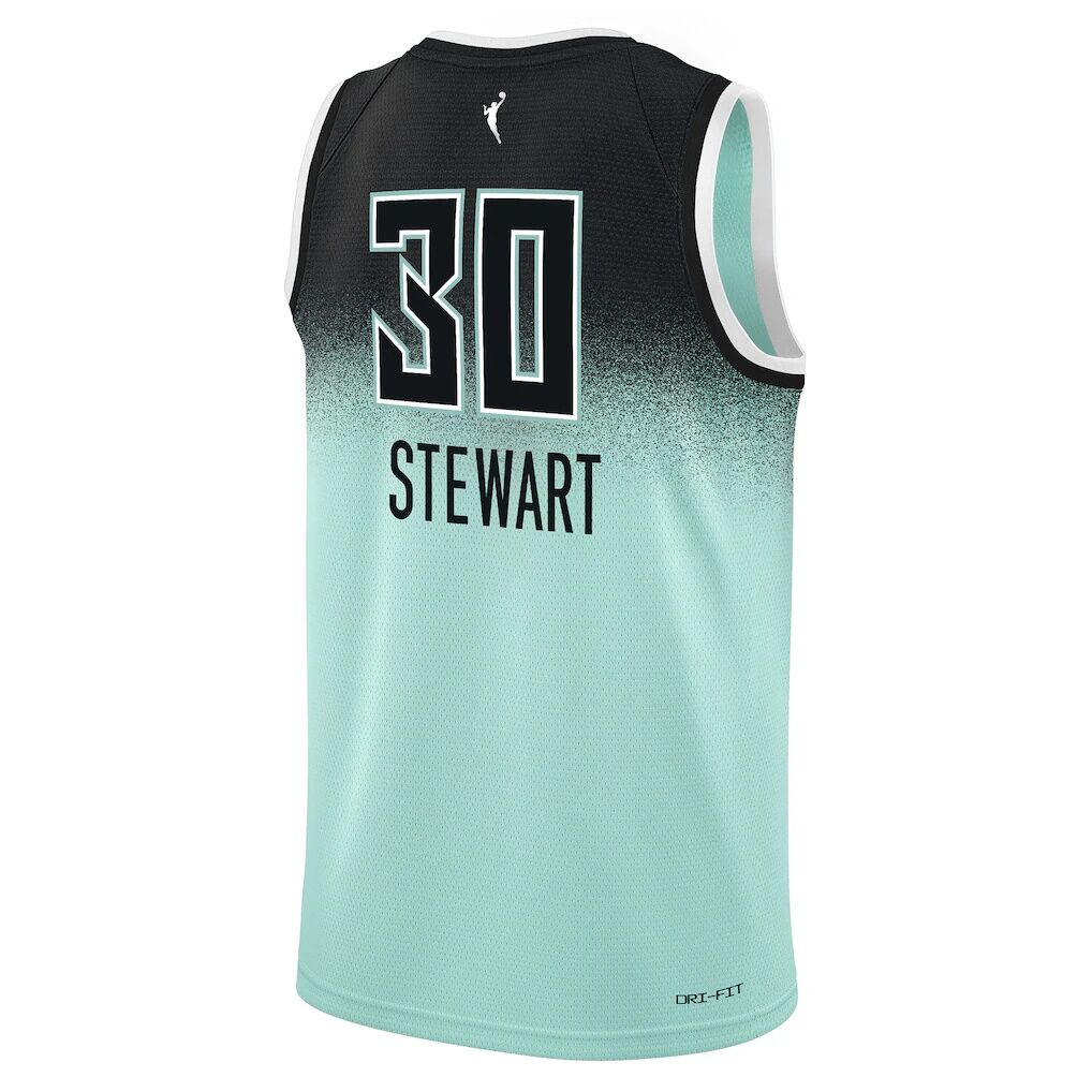 Breanna Stewart New York Liberty Nike Youth 2023 Rebel Edition Victory Player Jersey