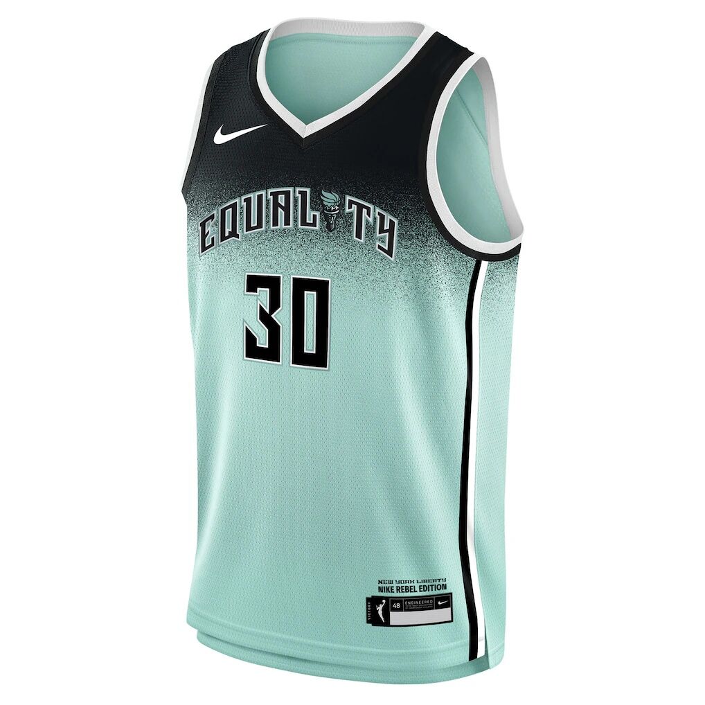 Breanna Stewart New York Liberty Nike Youth 2023 Rebel Edition Victory Player Jersey