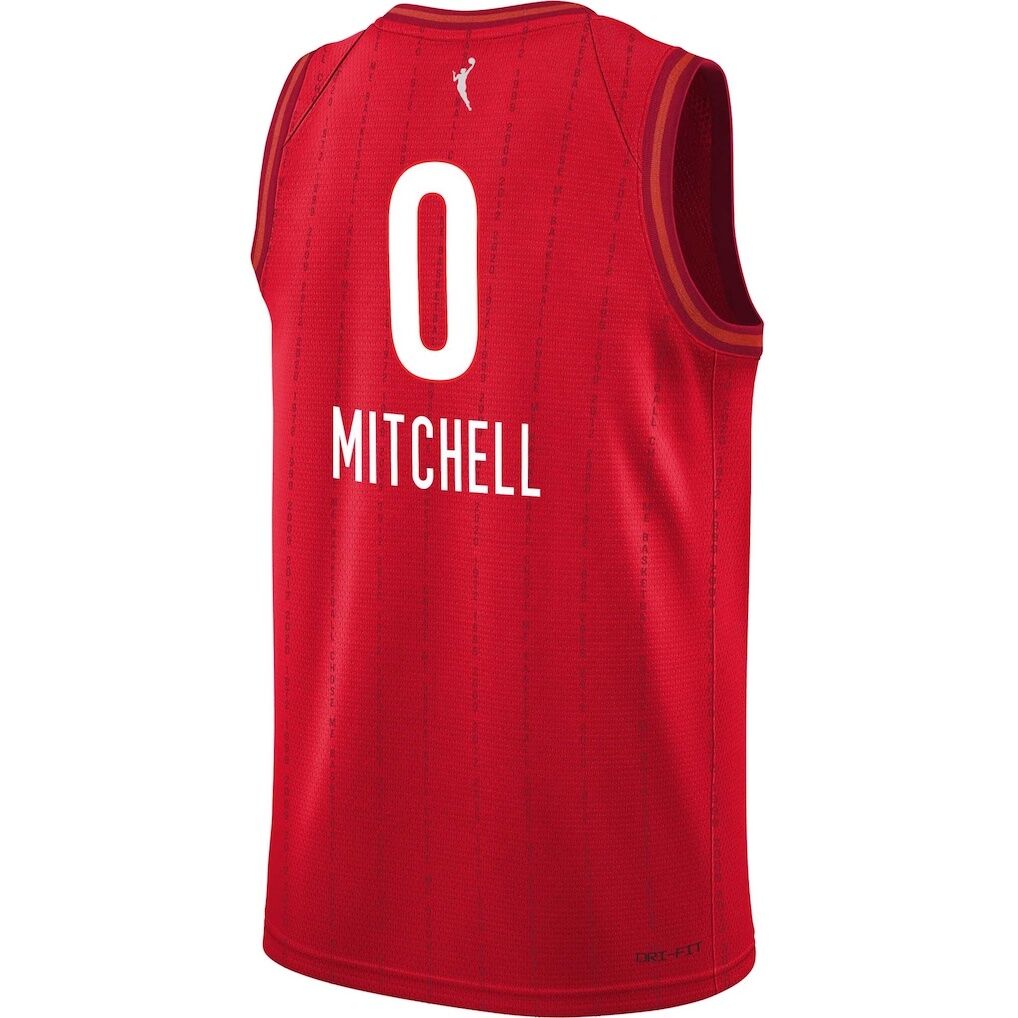 Kelsey Mitchell Indiana Fever Nike Youth 2023 Rebel Edition Victory Player Jersey