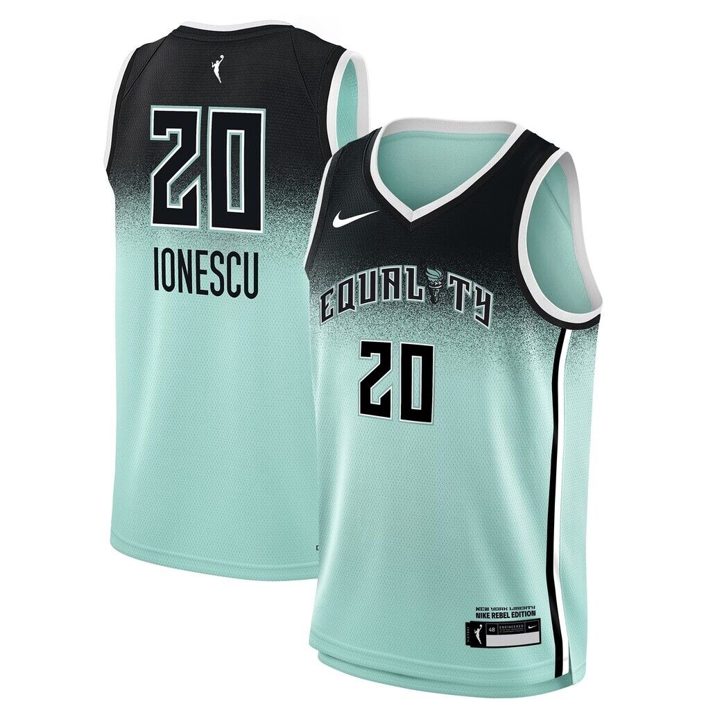 Sabrina Ionescu New York Liberty Nike Youth 2023 Rebel Edition Victory Player Jersey - Mint