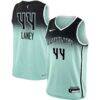 Betnijah Laney New York Liberty Nike Youth 2023 Rebel Edition Victory Player Jersey - - Front View
