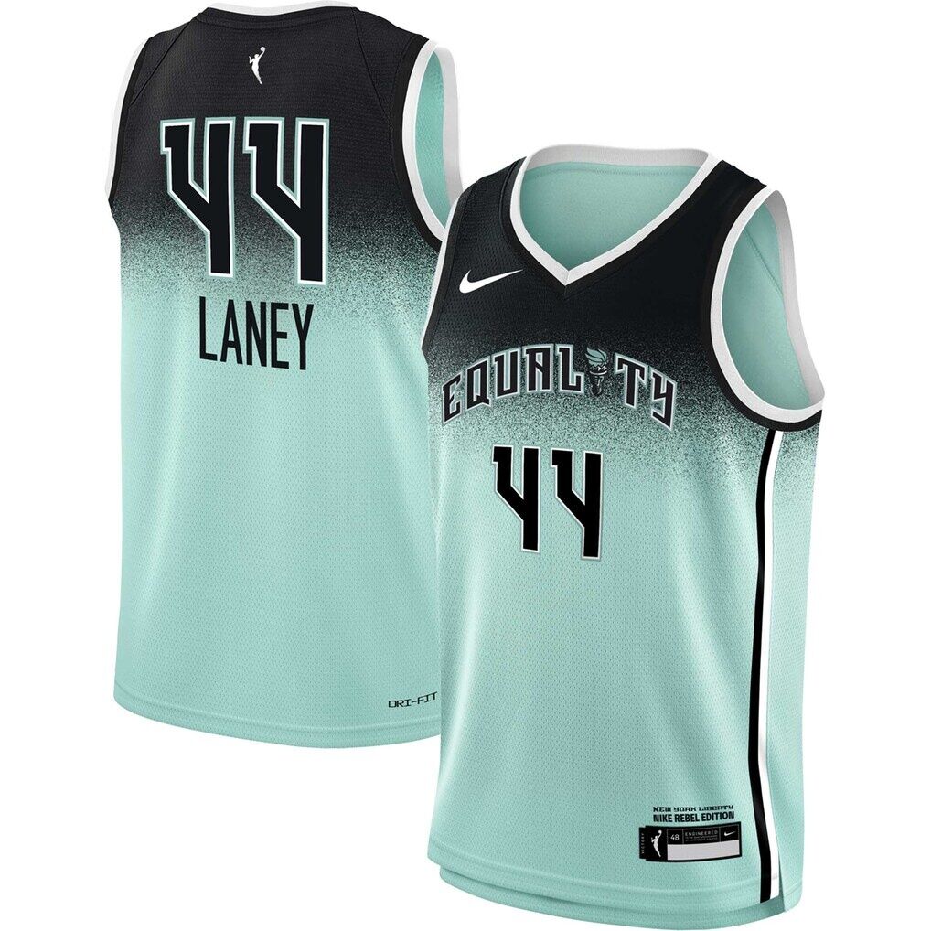 Betnijah Laney New York Liberty Nike Youth 2023 Rebel Edition Victory Player Jersey - Mint