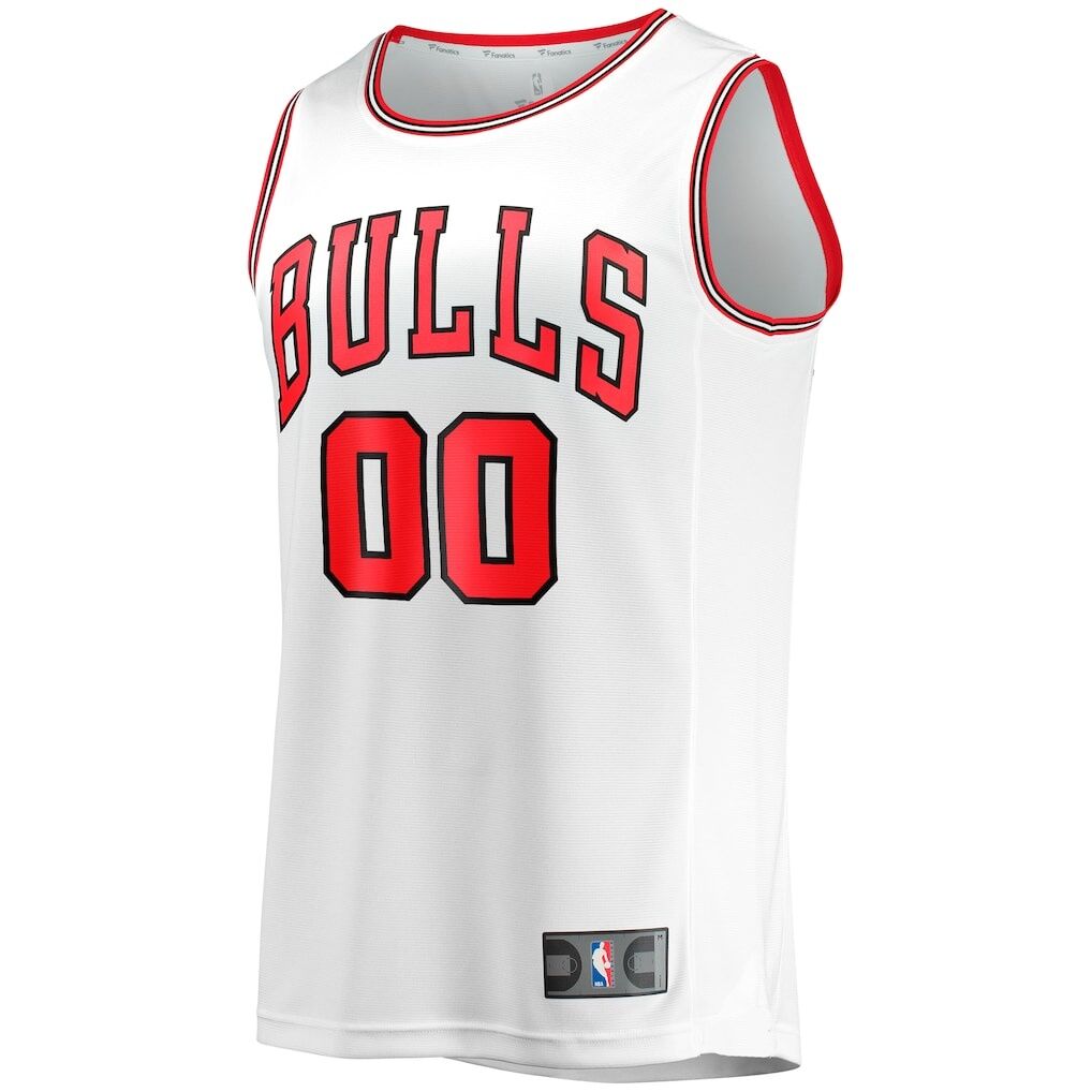 Chicago Bulls Fanatics Youth Fast Break Replica Custom Jersey – Association Edition