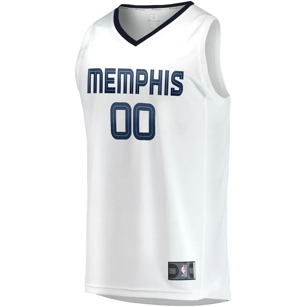 Memphis Grizzlies Fashion7 Youth Fast Break Replica Custom Jersey - Association Edition