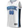 Orlando Magic Fashion7 Youth Fast Break Replica Custom Jersey - White - Side View