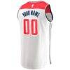 Washington Wizards Fashion7 Youth Fast Break Replica Custom Jersey - White - Detail View