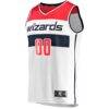 Washington Wizards Fashion7 Youth Fast Break Replica Custom Jersey - White - Side View
