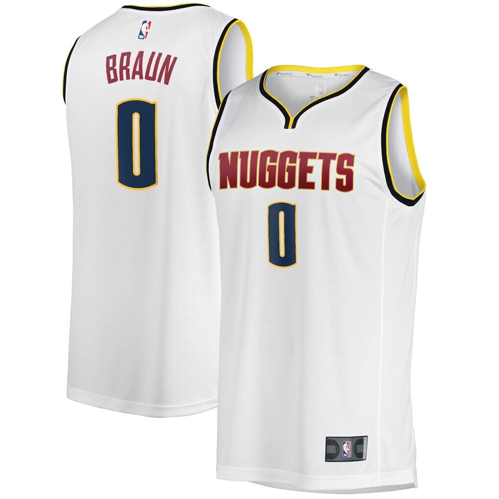 Christian Braun Denver Nuggets Fashion7 Fast Break Player Jersey - Association Edition