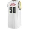 Aaron Gordon Denver Nuggets Fashion7 Fast Break Player Jersey - White - Detail View