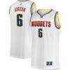 DeAndre Jordan Denver Nuggets Fashion7 Fast Break Player Jersey - White - Front View