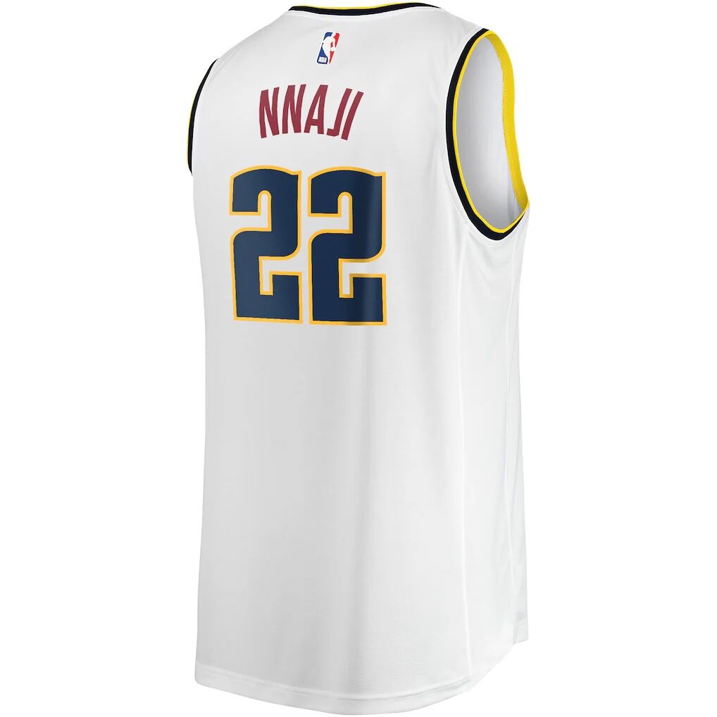 Zeke Nnaji Denver Nuggets Fashion7 Fast Break Player Jersey - Association Edition