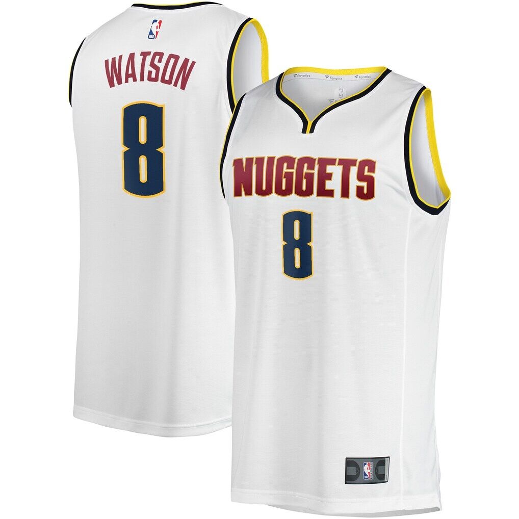 Peyton Watson Denver Nuggets Fashion7 Fast Break Player Jersey - Association Edition