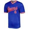 Atlanta Braves Stitches Cooperstown Collection Team Jersey - - Back View