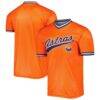 Houston Astros Stitches Cooperstown Collection Team Jersey - Orange - Front View