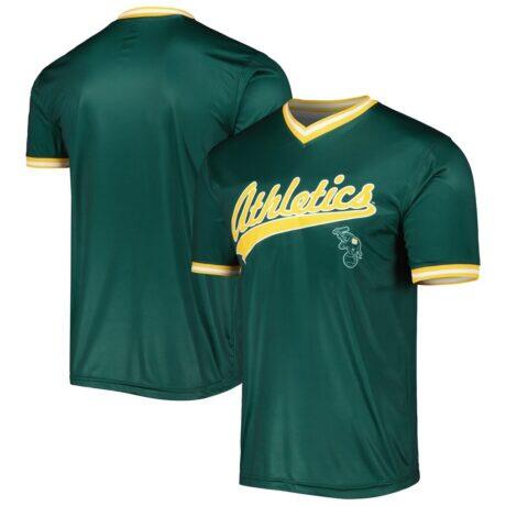 Athletics Stitches Cooperstown Collection Team Jersey - - Front View