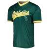 Athletics Stitches Cooperstown Collection Team Jersey - - Side View