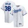Josh Taylor Kansas City Royals Nike Home Replica Player Jersey - White - Front View
